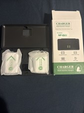 2 NP-BX1 Batteries  Dual Charger Kit for Sony New Open Box