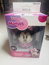Disney Junior Minnie Mouse Bitty Boomers Collectible Bluetooth Speaker NIB