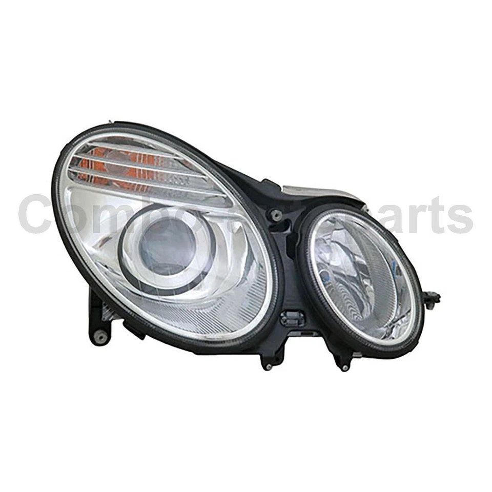 Conjunto de farol esquerdo direito compatível com Mercedes-Benz E320 2006-2009 - Imagem 3 de 3