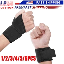Wrist Hand Brace Support Carpal Tunnel Sprain Arthritis Gym Splint  Left / Right