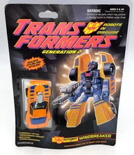 Vintage 1992 Hasbro G2 Transformers WINDBREAKER Autobot Car Figure MOC Sealed