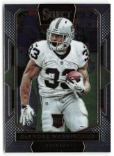 2016 Panini Select DeAndre Washington RC Field Level Oakland Raiders #245 Rookie