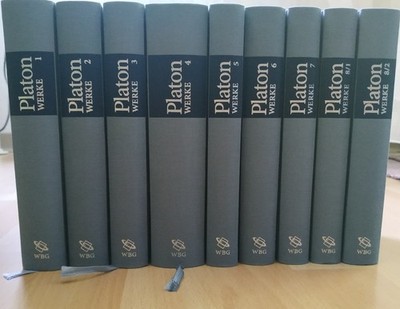 Platon: Werke in acht Bänden   Griech. /Dt. WBG Darmstadt Übers. Schleiermacher