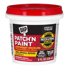 Patch-N-Paint 8 Oz. White Premium-Grade Lightweight Spackling Paste