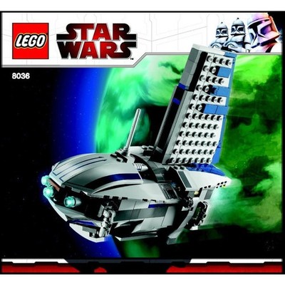 Lego Instructions ONLY Star Wars Separatist Shuttle Set 8036 Ins. 6