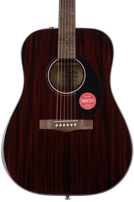 Fender CD-60S All Mahogany Acoustic Guitar - Natural