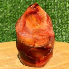 430G Natural Red Agate Crystal Mineral Specimen Freeform energy Healing Reiki