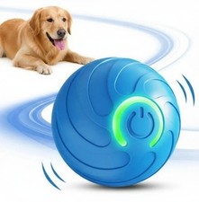 Smart Interactive Dog Toy Ball   USB Electronic Automatic Moving  Bouncing Pet.
