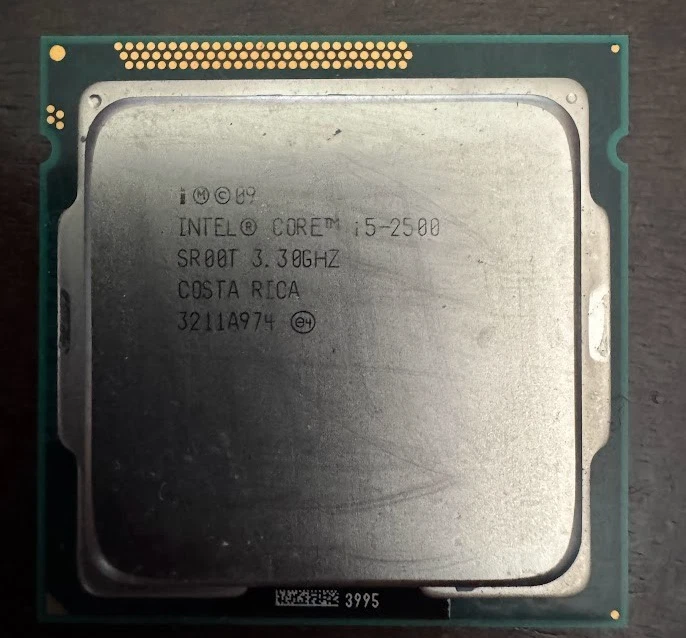 Intel Intel Core i5-2500 Processor Model LGA 1155/Socket H2
