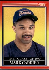 Mark Carrier 1990 Score Chicago Bears #614