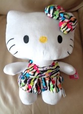 HELLO KITTY Fiesta colorful dess bow outfit 13" NWT