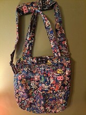 Ju Ju Be Tokidoki Sea Punk Be Light Diaper Bag With Extra Messanger Strap EUC
