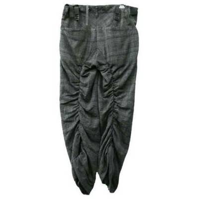 KAZUYUKI KUMAGAI ATTACHMENT Gray Glen Check Sarouel Pants KAZUYUKI KUMAGAI ATTACHMENT Gray Glen Check Sarouel Pants