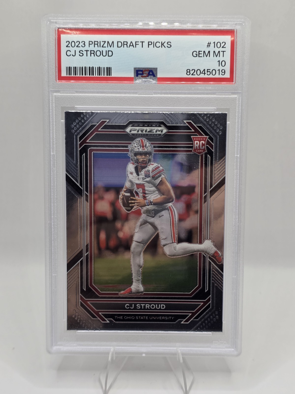 2023 CJ Stroud Prizm Draft Picks #102 PSA Gem Mint 10