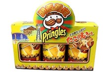 Pringles Takoyaki Flavor (kansai Exclusive) (3 Cans)_