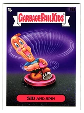 Sid And Spin GPK 2024 Garbage Pail Kids At Play Parody Sticker