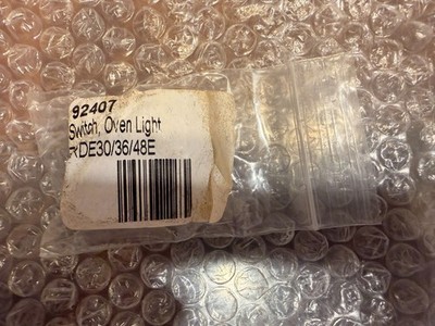 NEW OEM  Dacor Oven Light switch Samsung 92407 DE81-08169A