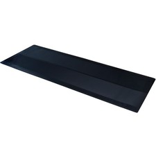 Indooroutdoor Rubber Runner Mat 27x6 For Floor Protection - Black Indooroutdoor Rubber Runner Mat 27x6 For Floor Protection - Black