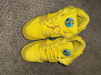 Grateful Dead Nike SB Dunks Yellow 10