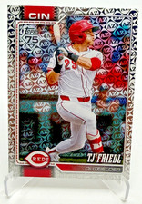 TJ Friedl 2026 Topps Series One 1 AZ Spring Training Foil Parallel Card #338