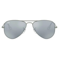 Ray-Ban Junior Aviator RJ9506S 250/30 50mm Silver / Silver Mirror Sunglasses