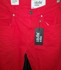 Evolution in Design slim-fit jeans  vibrant red color. Size 32 + 32 L NWT — photo 3