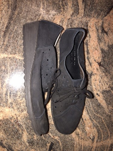 FABULOSO ~THE FLEXX~ CONFORT FLAC CORDONES SHOW~NUBUCK TALLA 10 - Imagen 4 de 5