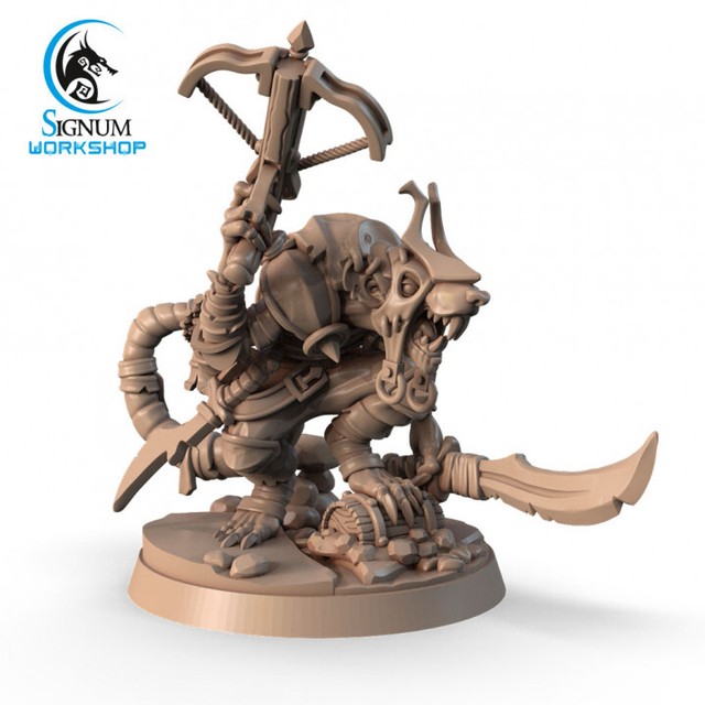 Pazzy - Rat Warrior Rogue - Giochi Signum - Fantasy Dungeons and Dragons Mini- YC9979 Pazzy - Rat Warrior Rogue - Giochi Signum - Fantasy Dungeons and Dragons Mini- YC9979