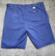 Vineyard Vines Mens Shorts Chino Size 42 Blue Cotton