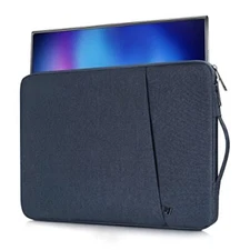 Portable Monitor Case Carrying Sleeve for Anyuse YxK 15.6 Inch Navy Blue