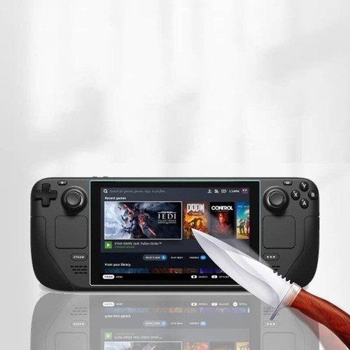 Tempered Glass For Valve Steam Deck Game Console Screen Accessories Anti-scratch - Zdjęcie 9 z 13