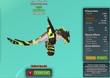 Gnolrok Species | Creatures of Sonaria | Roblox