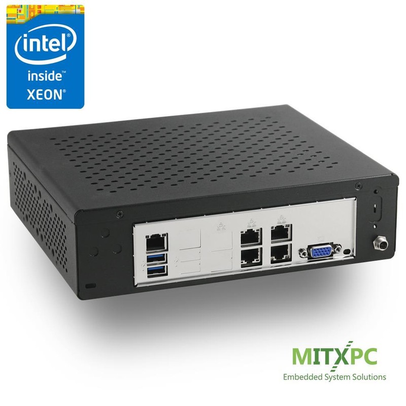 MITXPC Intel Xeon D-1518 Quad Core Mini Server w/Dual Intel 10GbE, IPMI, 8GB ECC