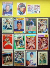 NOLAN RYAN 1986 1987 1988 1989 Topps Quaker Glossy Revco Card Lot of 15 Cards NM