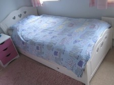 Runaway Coast elephant parade blue pattern single duvet set heavy cotton fabric