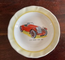 Great Alfa Romeo Small Dish- Gladstone Pottery Museum, Stoke On Trent England