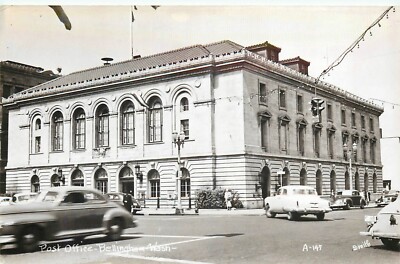 1940s Bellingham Washington Post Office occupation RPPC Postcard 25-5902