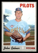 1970 Topps Baseball #393 John Gelnar NM *e1