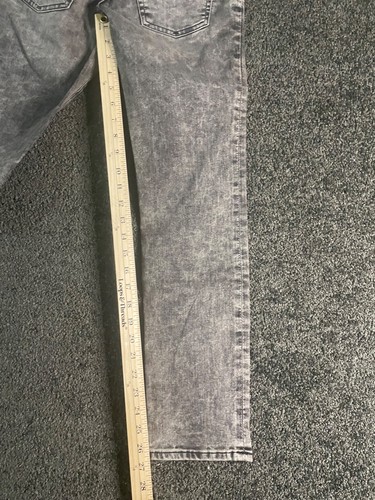 Gap Jeans Boys Size 12 Stretch Skinny Black Washed - Picture 5 of 5