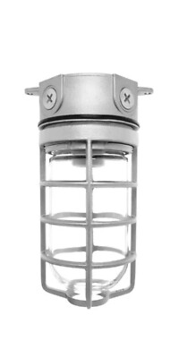 RAB VX100DG-3/4'' HUBS VAPORPROOF DIE CAST ALUMINUM LIGHT FIXTURE W/ GUARD 150W