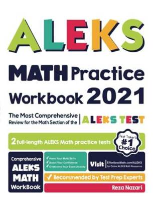 ALEKS Math Practice Workbook: The Most Comprehensive Review for the ALEKS - GOOD