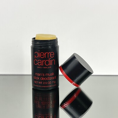 Pierre Cardin Paris New York Man's Musk Stick Deodorant 2.5oz-71g New (HE44