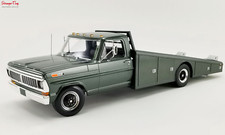ACME 1:18 A1801411 1970 FORD F-350 RAMP TRUCK - HIGHLAND GREEN