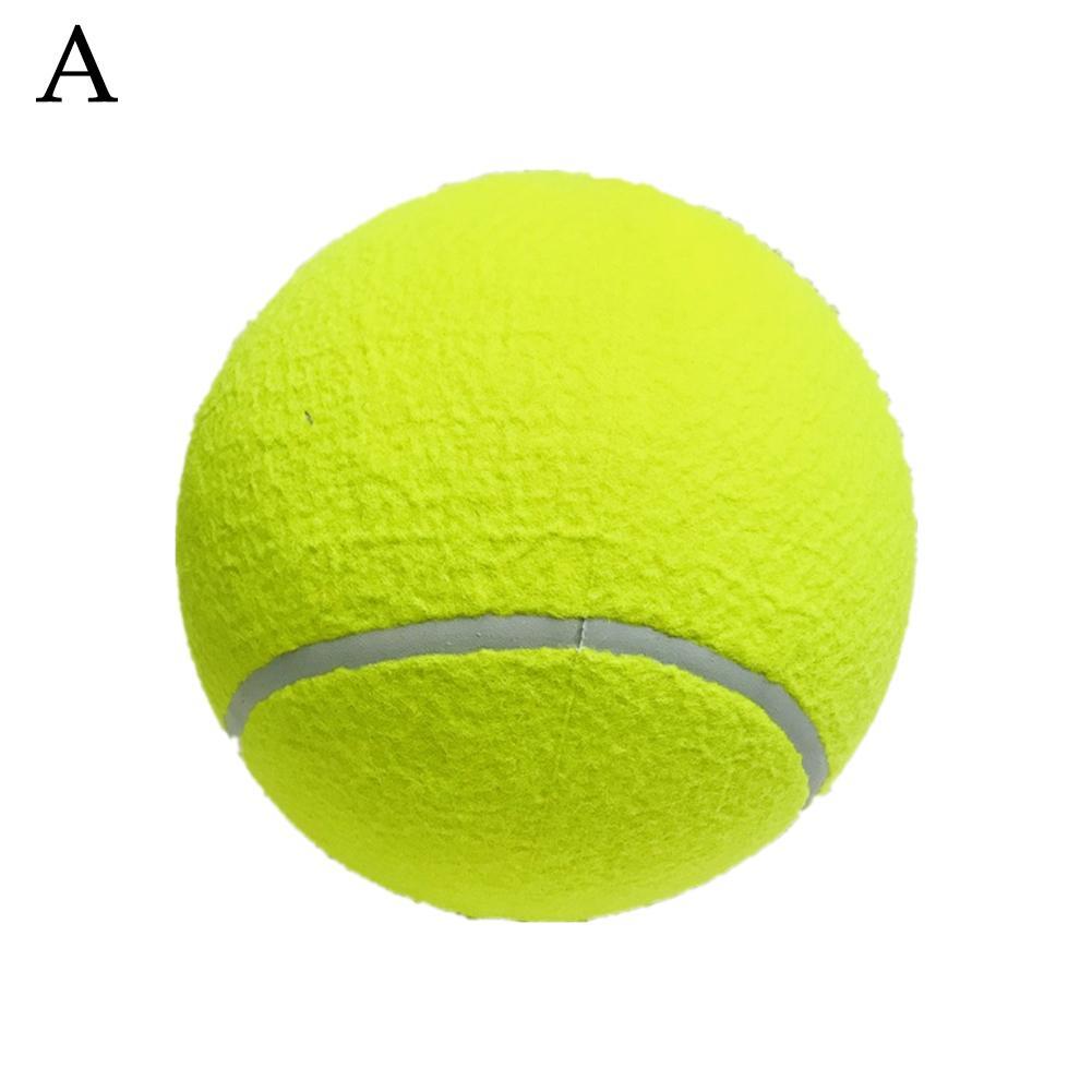 24CM Dog Toys Giant Inflatable Tennis Ball Mega Jumbo Pet Toy Ball Chew