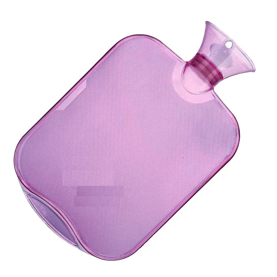 Transparent Silicone Hot Water Bag for Pain Relief eBay