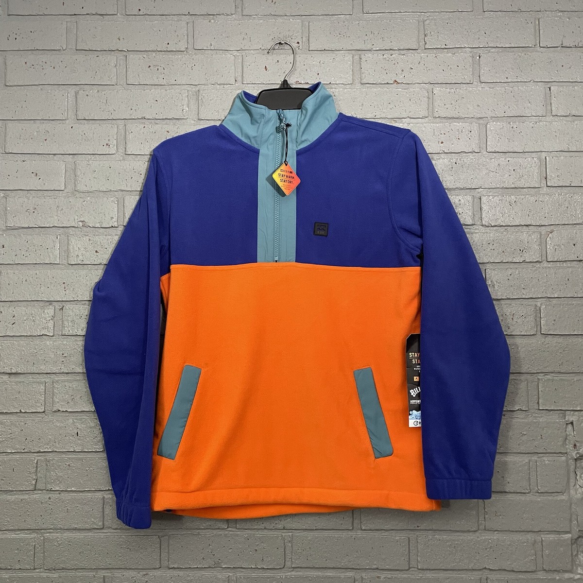 Billabong Boundary Mock Lite Fleece Billabong Boundary Mock Lite Fleece