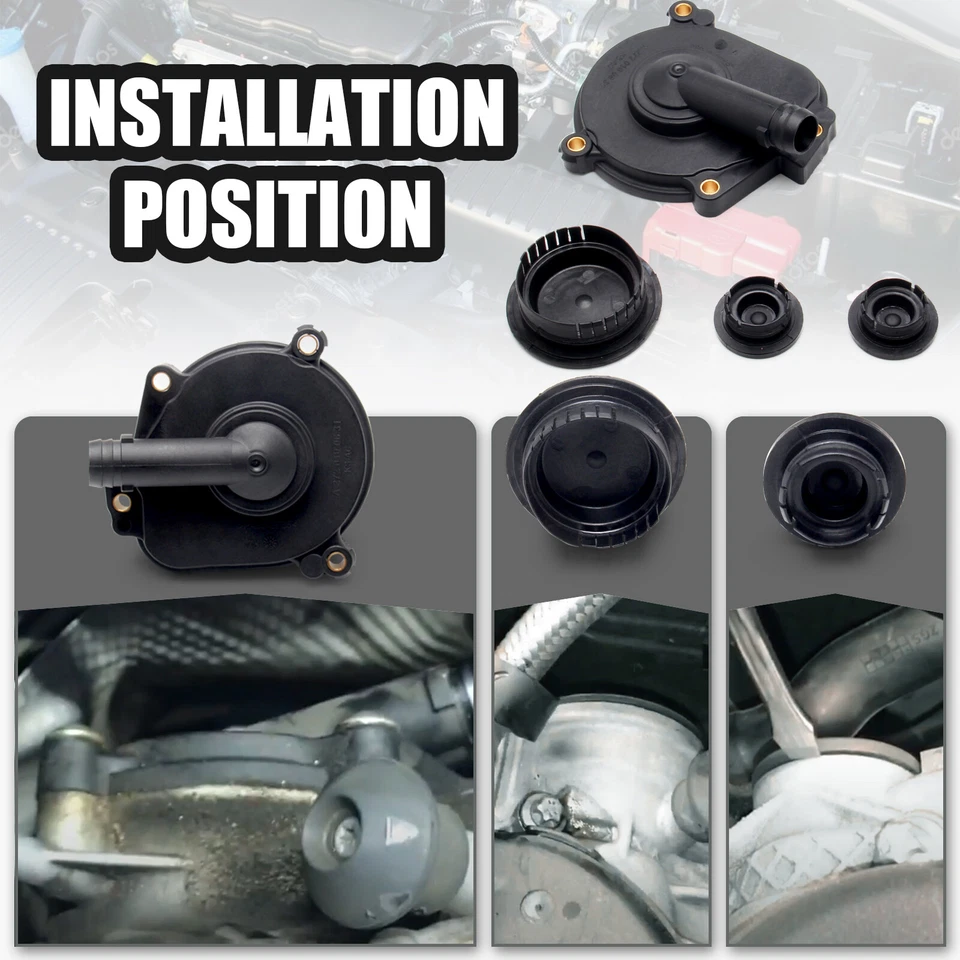 ⭐Kit de cubierta separador de aceite de motor para Mercedes-Benz con juego de tapa de sello y árbol de levas⭐ Foto 2 de 4