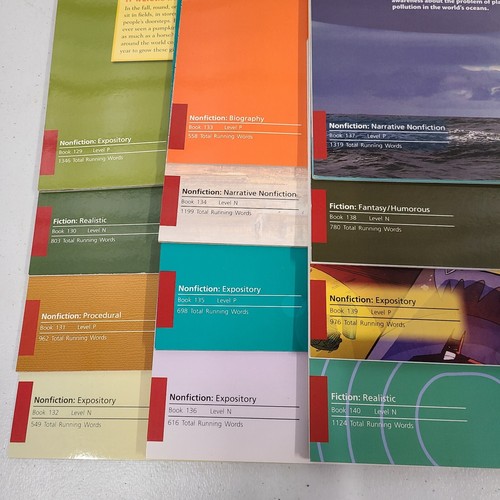 Red System Lessons 129-160 - Fountas & Pinnell LLI (Grade 3) - 26 Books Total - Picture 3 of 6