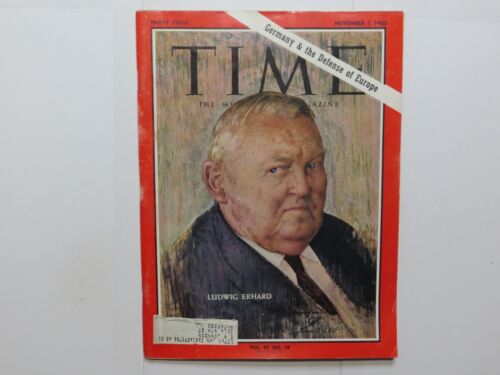 Revista Time (1 de noviembre de 1963) (Ludwig Erhard) G6 - Imagen 1 de 1