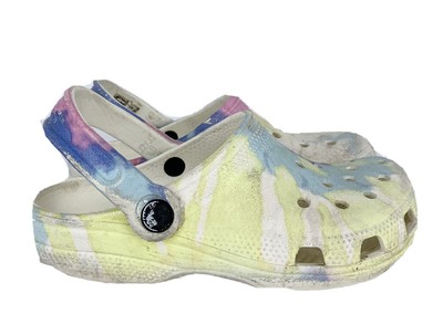 tie dye crocs size 2